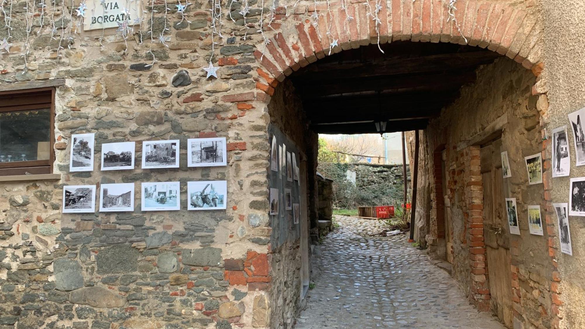 Casa Borgata Panzió Grondona Kültér fotó